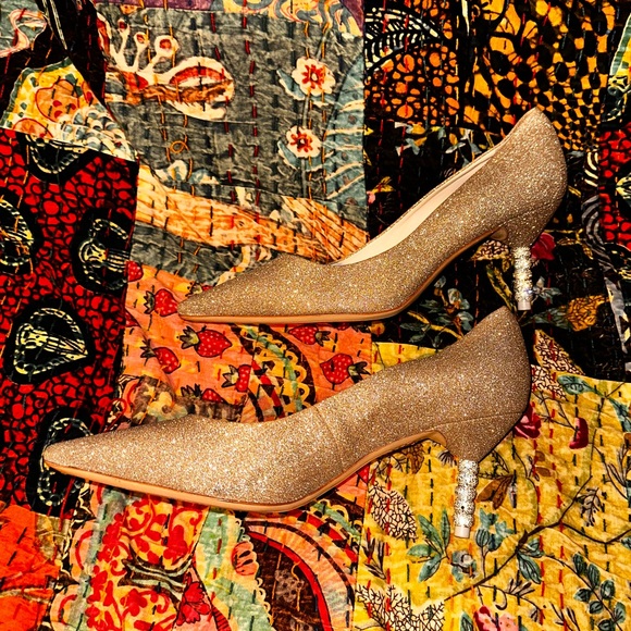 Sophia Webster Coco Glitter Crystal Heel - Size 9/39.5 - Picture 4 of 8